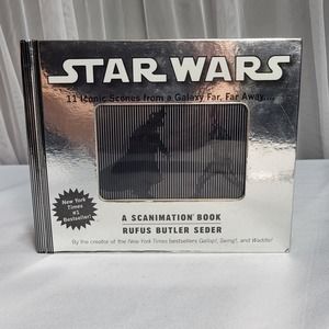 Star Wars A Scanimation Book Iconic Scenes from a Galaxy Far, Far Away RB Seder